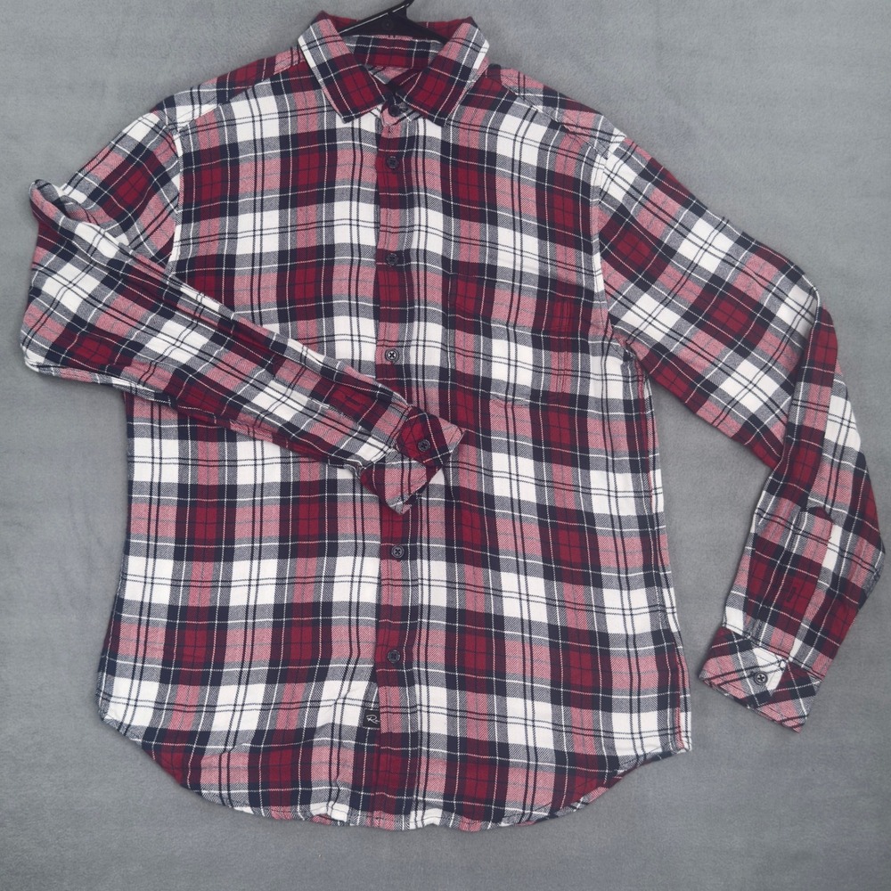Rails Lennox Mens Plaid Button‎ Down Shirt Men's Small